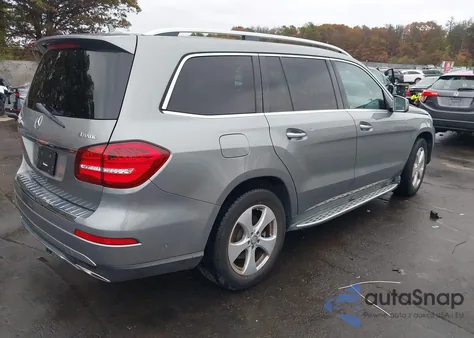 2017 Mercedes-Benz Gls 450 4Matic z USA, uszkodzony, nr VIN 4JGDF6EE2HA760214